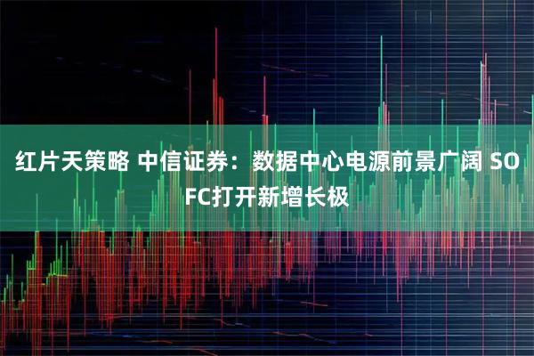 红片天策略 中信证券：数据中心电源前景广阔 SOFC打开新增长极